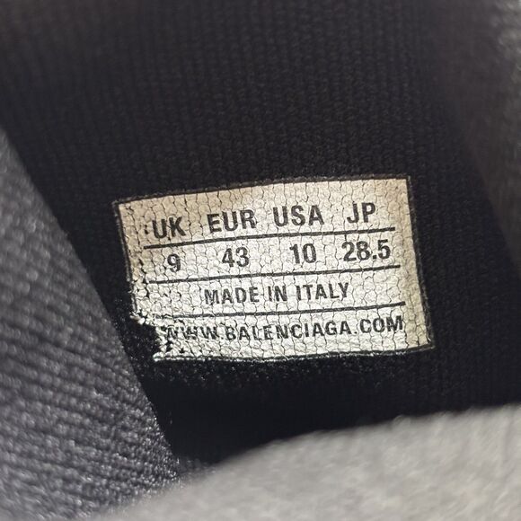 Balenciaga Speed Sneaker Cuffed Black Yellow main image 8